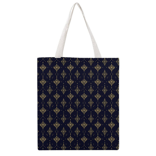 Martin Canvas Tote Handbag with Dual-sided Printing
