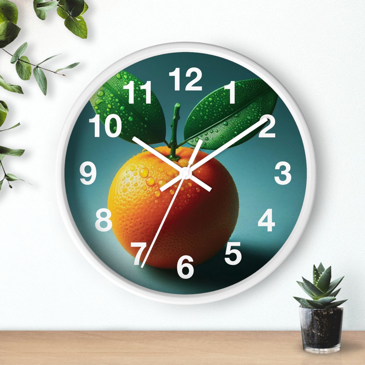 Citrus-Inspired Wall Clock | Fragrant Fruit Home Decor, Kitchen Wall Art, Unique Gift for Fruit Lovers, Bright Orange Design, Modern [...]