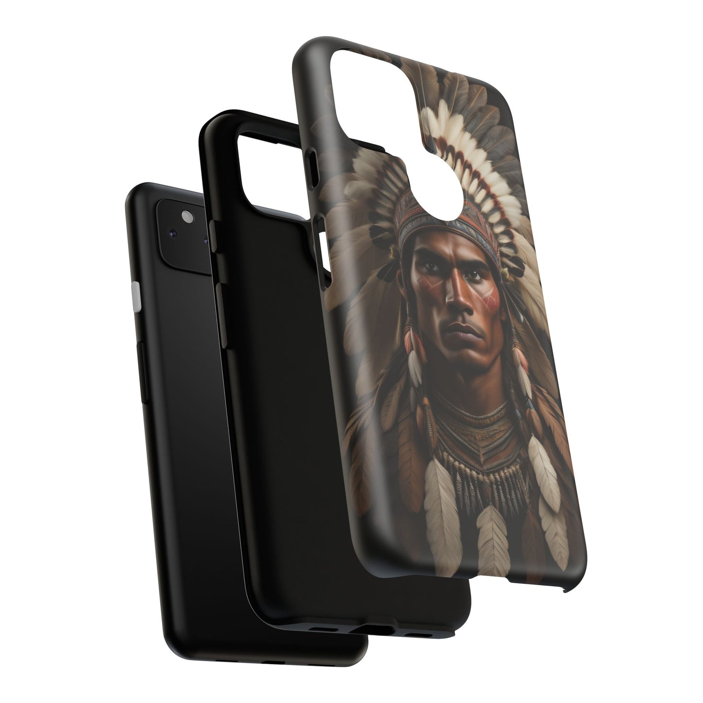 Native American Art Phone Case, Strong Culture Design, Unique Gift for Him or Her, Tough Cases, Customizable Protector, Tribal Style