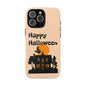 Halloween Phone Case, Spooky Mobile Cover, Tough Case for Phone, Witch Design, Fall Decor, Unique Gift for Halloween