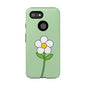 Floral Phone Case - Tough Cases for Nature Lovers, Cute Green Flower Design, iPhone Cover, Gift for Her, Spring Accessories
