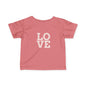 Infant Love Tee, Cute Baby Shirt, Toddler Love T-Shirt, Baby Gift, Playdate Outfit, Nursery Decor