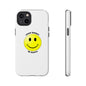 Happy Face Phone Case, Tough Cases, Don’t Worry, Be Happy, Cute Gift for Friends, Positive Vibes, Fun Mobile Accessories