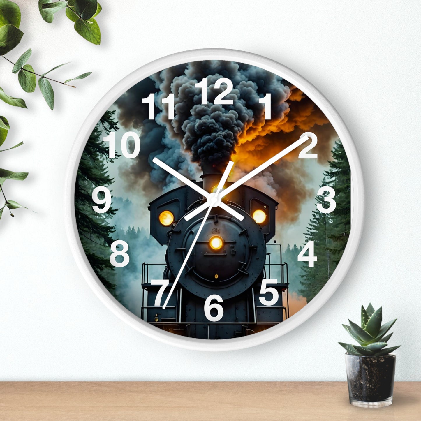 Wall Clock train
