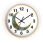 Elegant Boho Moon Phase Wall Clock, Decorative Home Clock, Unique Gift for Home Decor, Wellness, and Spiritual Spaces, Timepiece