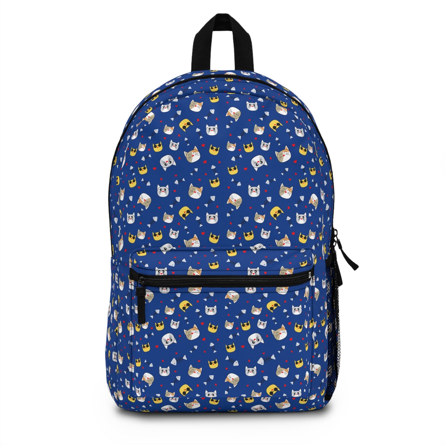 Whimsical Cat Crown Backpack | Cute School Bag, Kids Backpack, Gifts for Animal Lovers, Trendy Bookbag, Fun Travel Gear