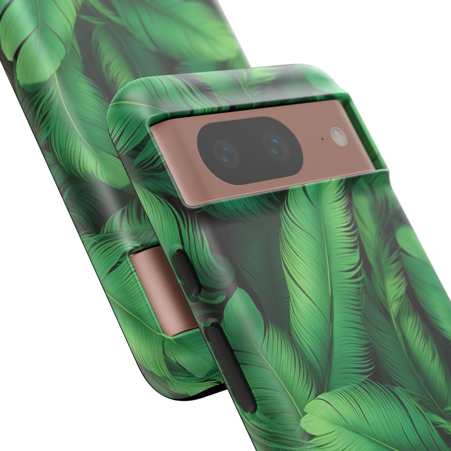 Tough Cases - Tropical Leaf Phone Case, Nature-inspired, Phone Accessory, Gift for Her, Jungle Theme, Eco-Friendly