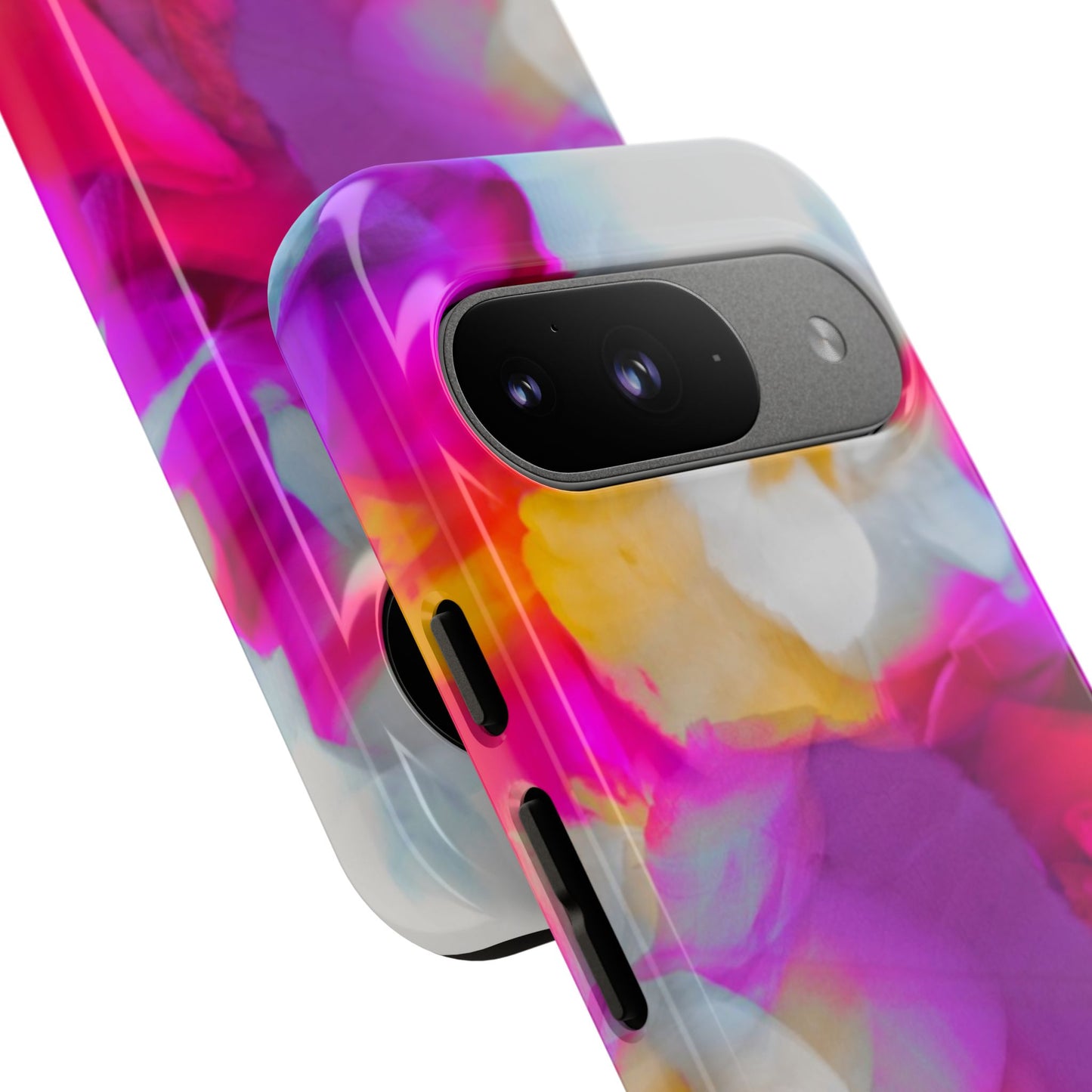 Floral Phone Case: Stylish Art for Your Device, Tough Cases, Gift for Her, Flower Print, Trendy Accessories, Phone Protection