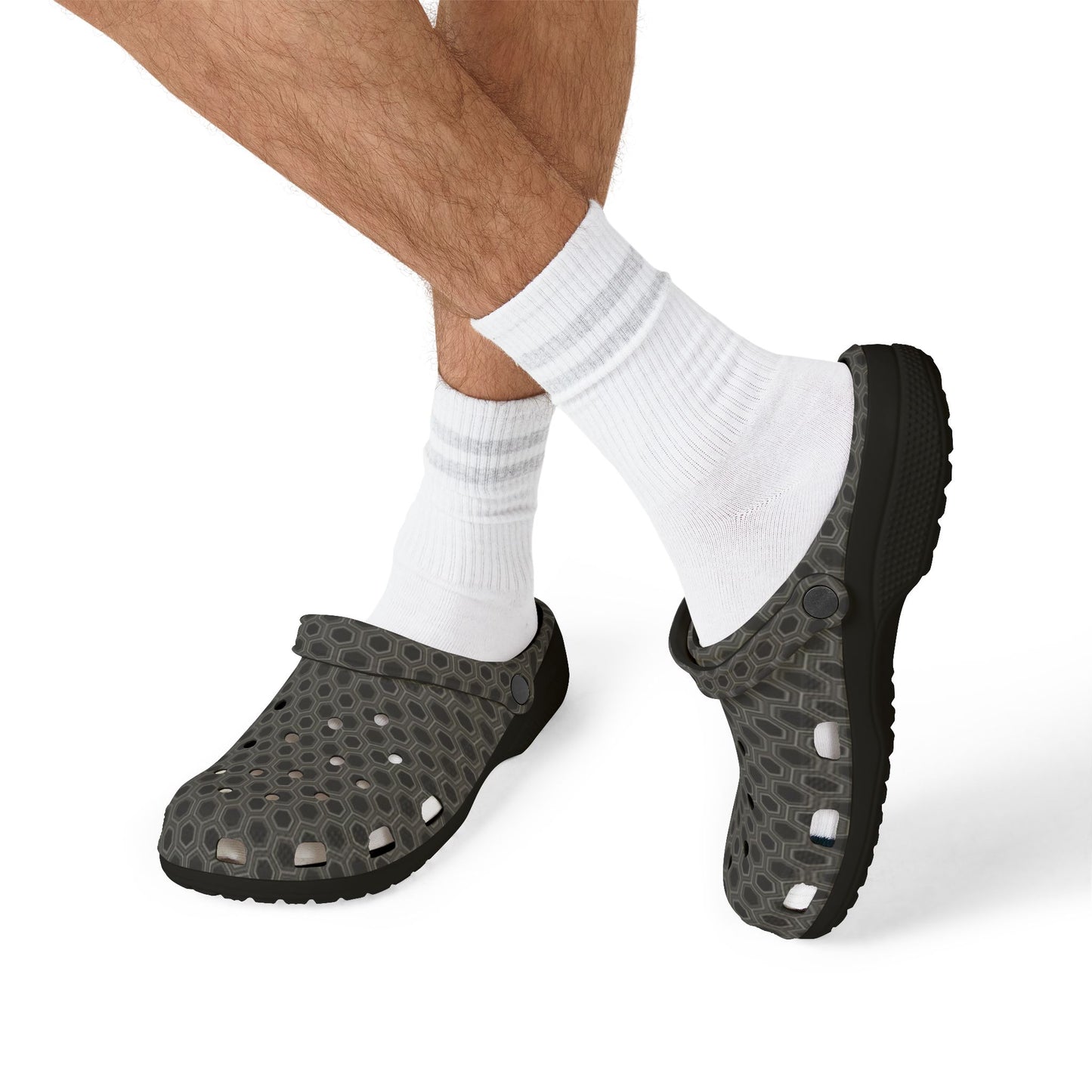 Polka Dot EVA Foam Clogs — Lightweight Slip-On Garden Shoes