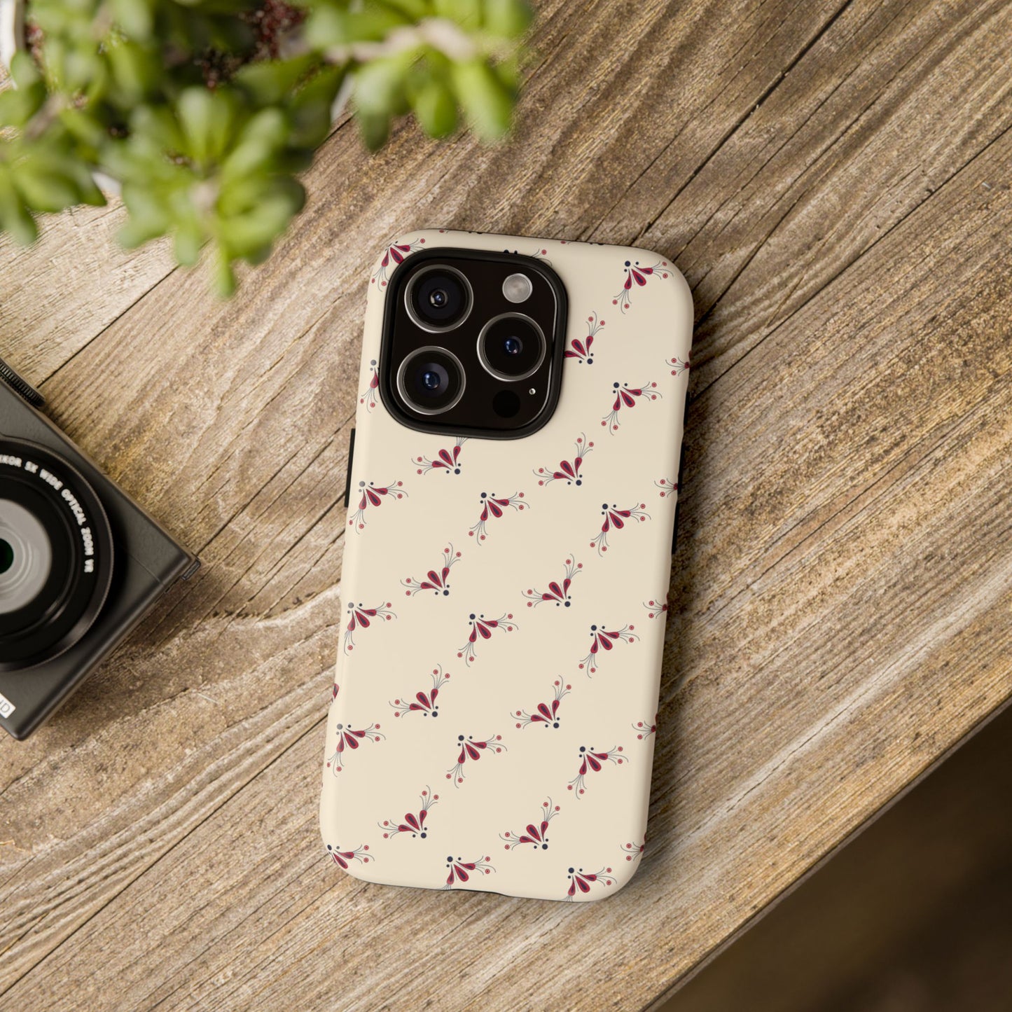 Tough Cases - Floral Design Phone Case, Stylish Protective Cover, Gift for Her, Trendy Smartphone Accessory, Floral iPhone Case, [...]