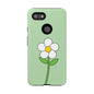 Floral Phone Case - Tough Cases for Nature Lovers, Cute Green Flower Design, iPhone Cover, Gift for Her, Spring Accessories