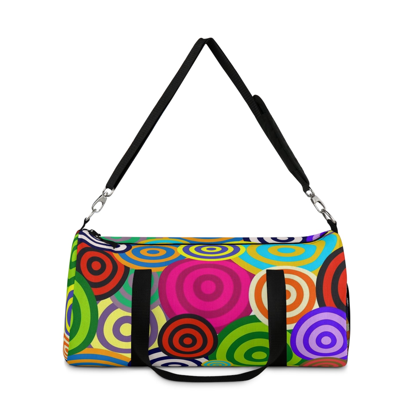 Colorful Swirl Duffel Bag for Gym, Travel, or Weekend Getaways, Fun Design, Perfect Gift for Adventurers, Gym Lovers, Holiday Travel