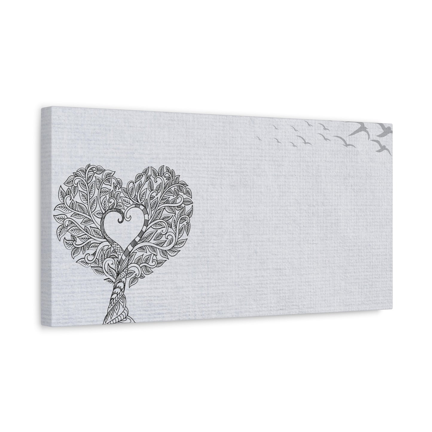 Matte Canvas, Stretched, 1.25" - Heart Tree
