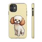 Cute Dog Phone Case, Pet Lover Gift, Custom Phone Cover, Cartoon Dog Case, Durable Phone Accessory