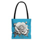Elegant Floral Tote Bag with Roses, Chic Reusable Grocery Bag, Perfect Gift for Her, Stylish Handbag, Everyday Essentials