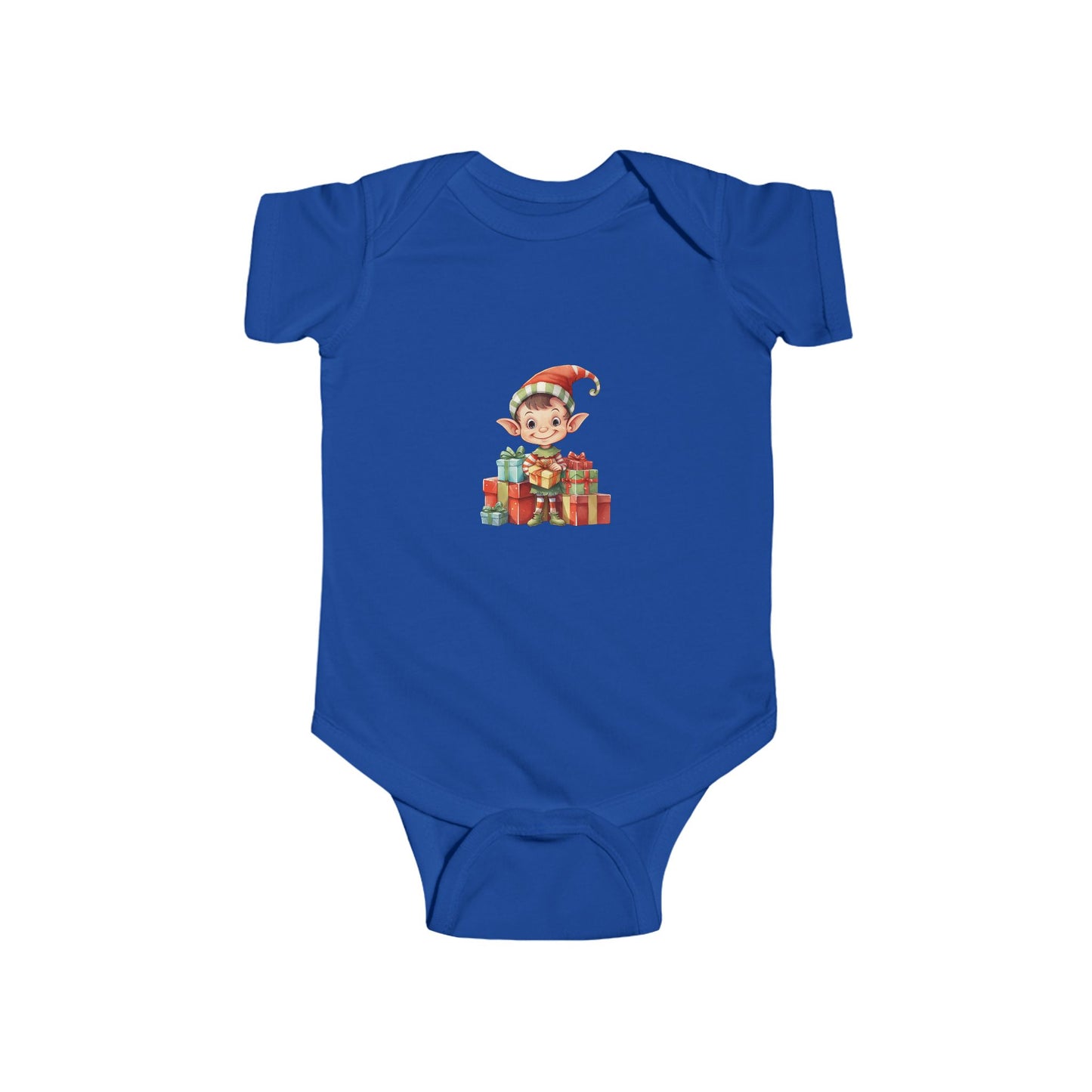 Christmas Elf Baby Bodysuit, Cute Holiday Infant Outfit, Newborn Gift, Festive Baby Apparel, Xmas Baby Clothes