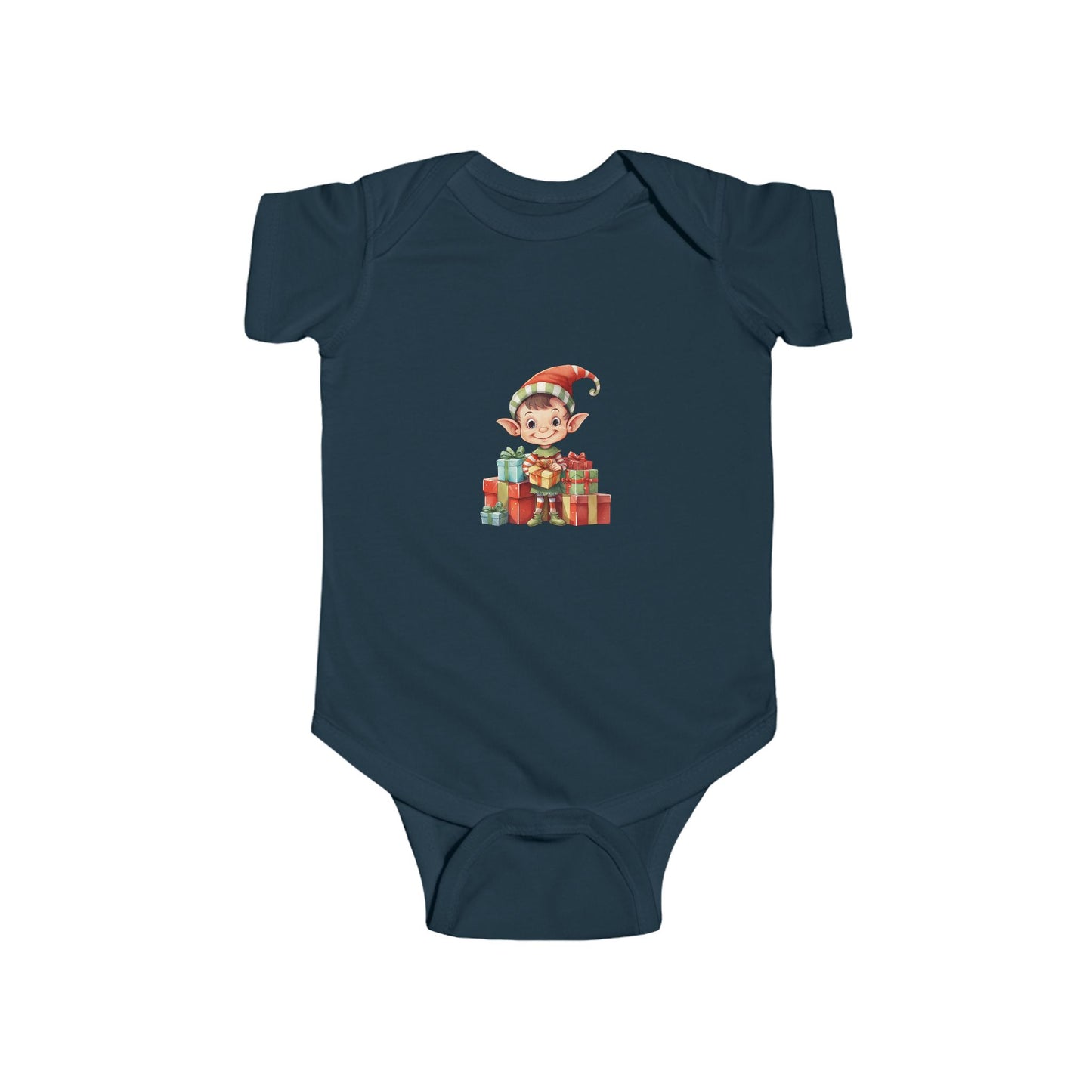 Christmas Elf Baby Bodysuit, Cute Holiday Infant Outfit, Newborn Gift, Festive Baby Apparel, Xmas Baby Clothes