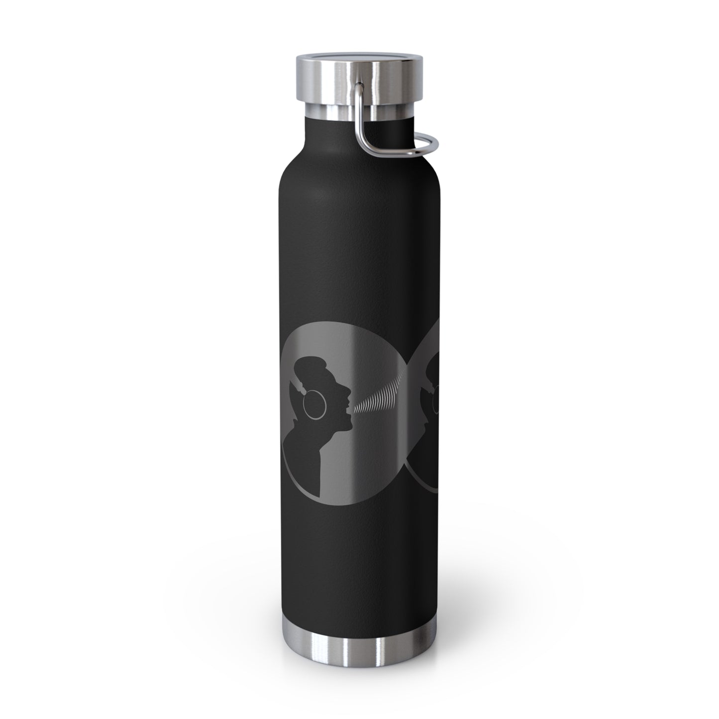 Stylish Copper Insulated Water Bottle for On-the-Go Hydration | Fitness, Travel, Eco-Friendly Gift, Unique Design, 22oz