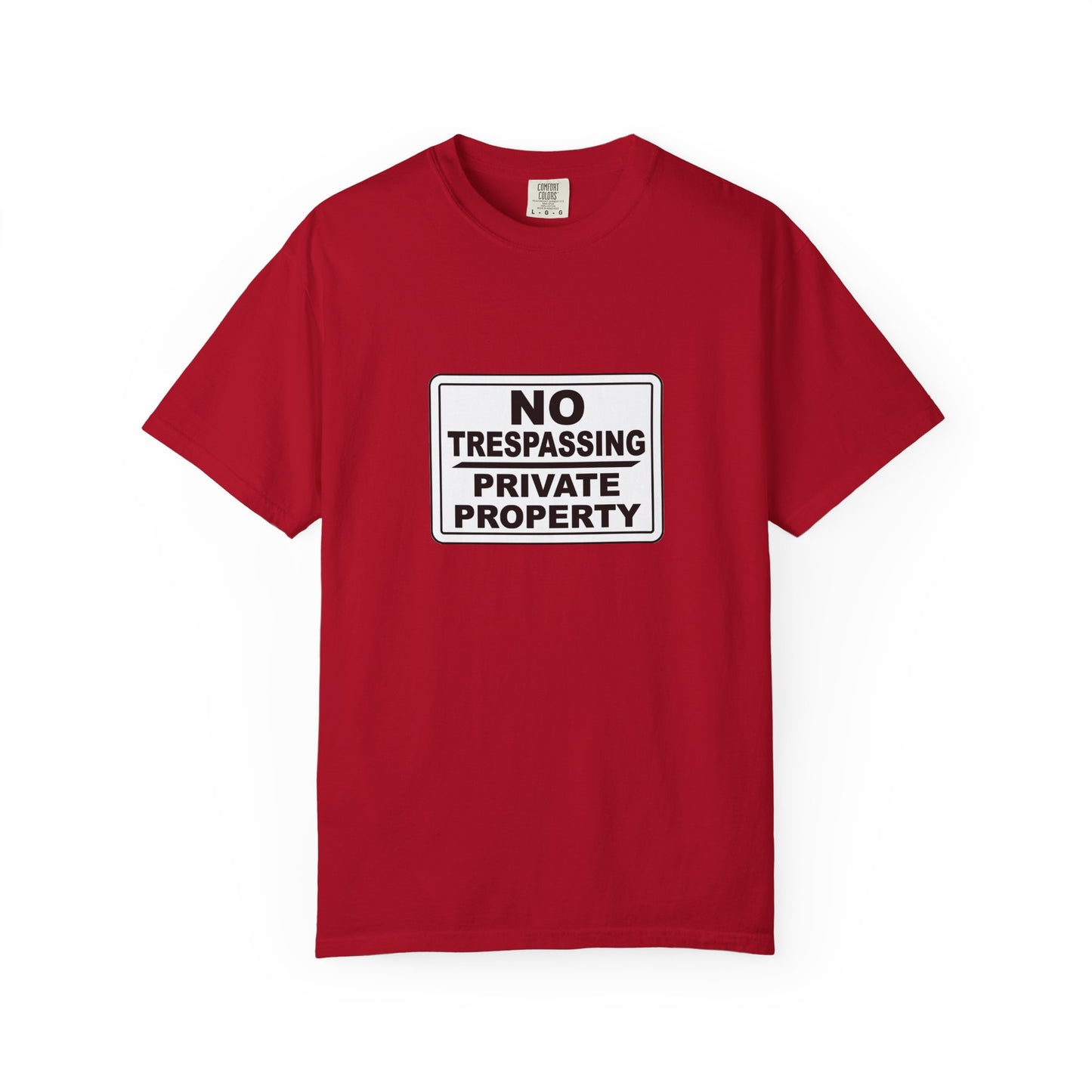 Unisex Garment-Dyed T-Shirt with Bold 'No Trespassing' Design | Casual Wear, Gift for Outdoors Lovers, Funny Shirt, Statement Tee, [...]