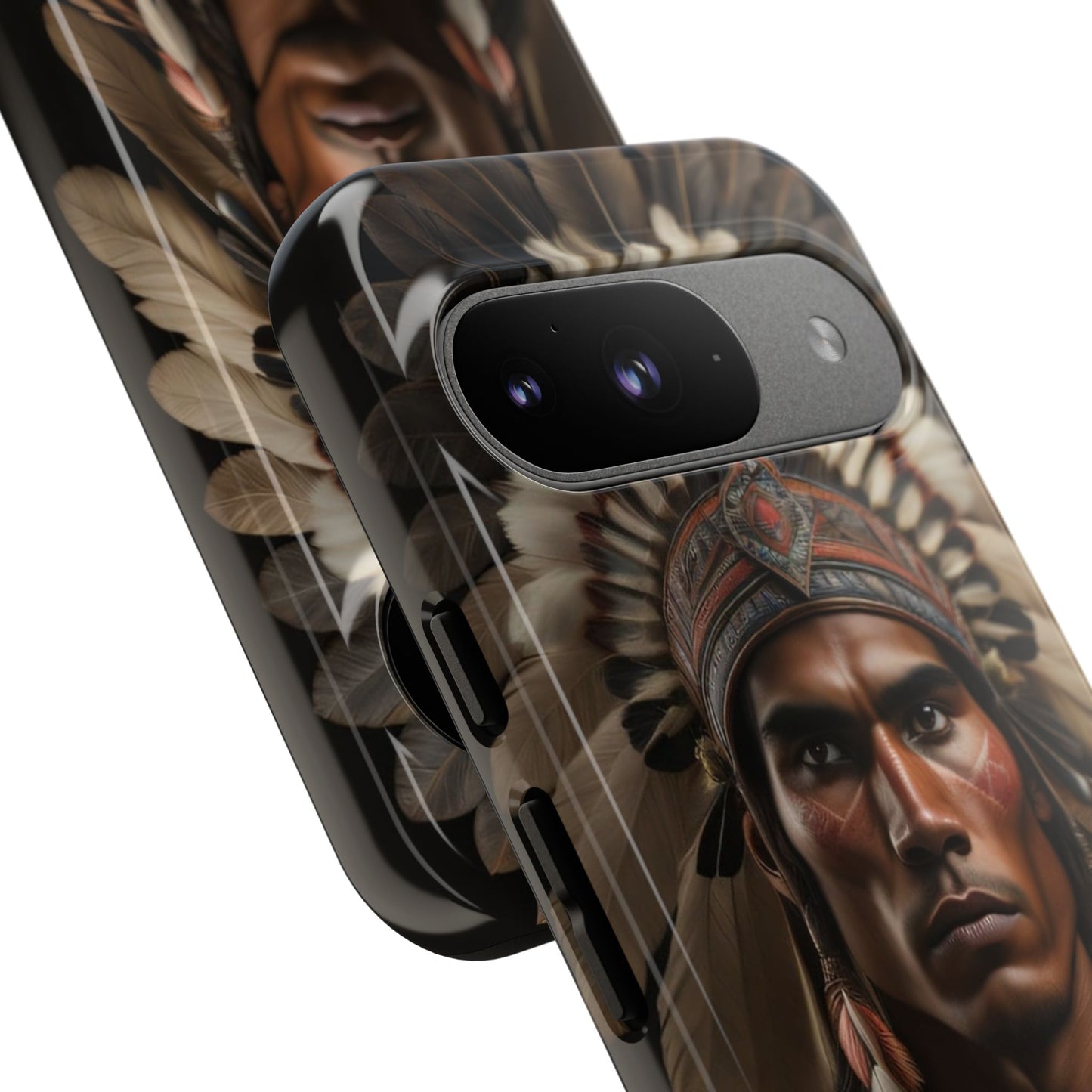 Native American Art Phone Case, Strong Culture Design, Unique Gift for Him or Her, Tough Cases, Customizable Protector, Tribal Style