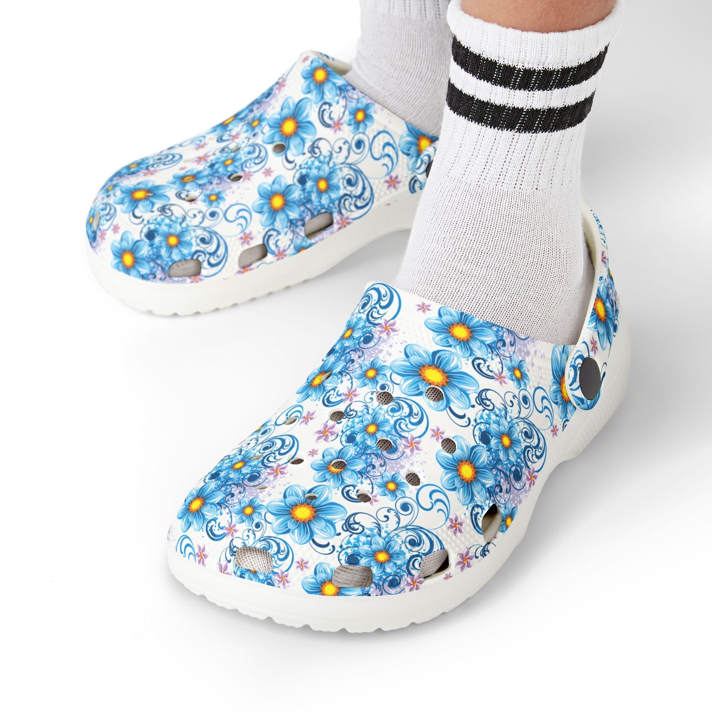 Kid's Floral EVA Clogs - Playful Comfort for Little Feet, Fun Garden Party Shoes, Summer Playtime Sandals, Outdoor Adventure Footwear, [...]