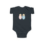 Cute Baby Bodysuit with Colorful Swaddled Babies, Perfect for Newborn Gift, Baby Shower, Infant Clothing, Sibling Outfit, Summer Wear
