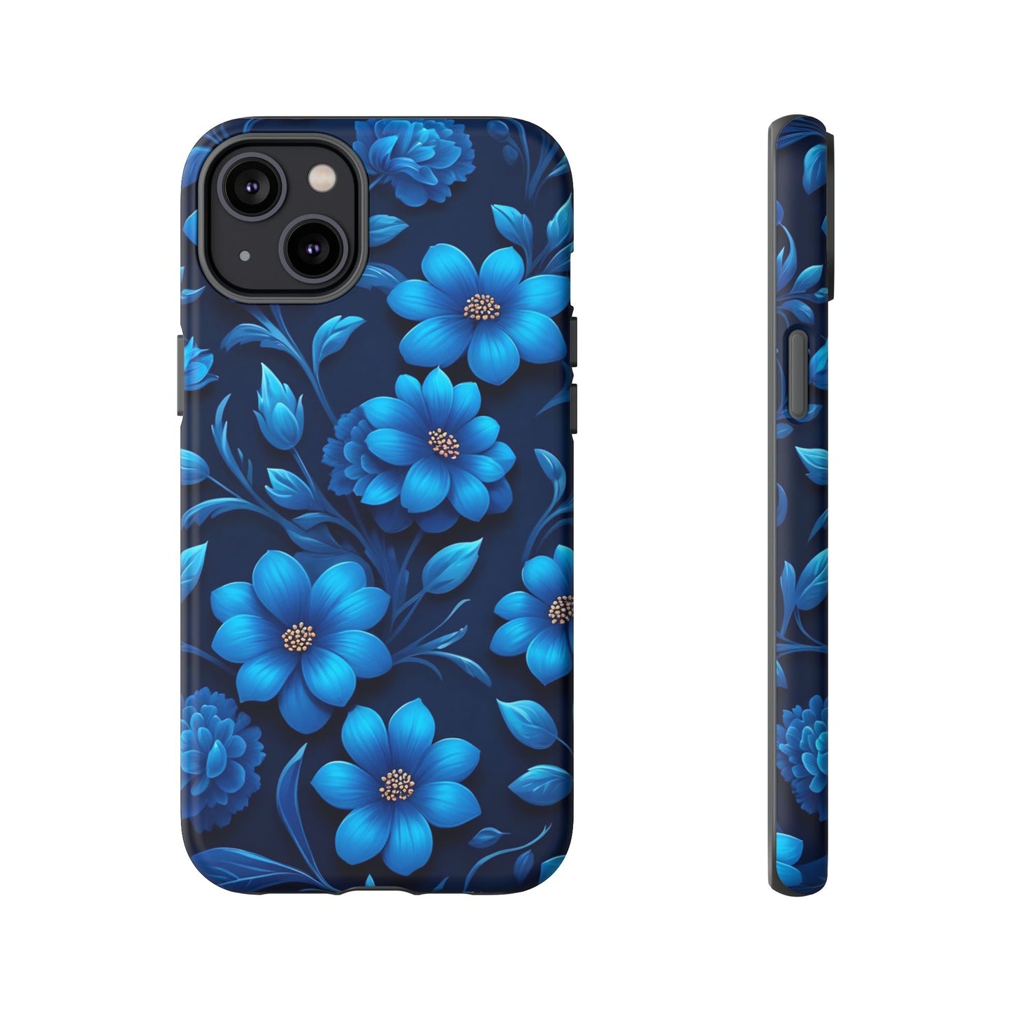 Tough Cases: Floral iPhone Case, Vibrant Phone Cover, Flower Patterned Case, Protective Floral Design, Spring Gift Idea