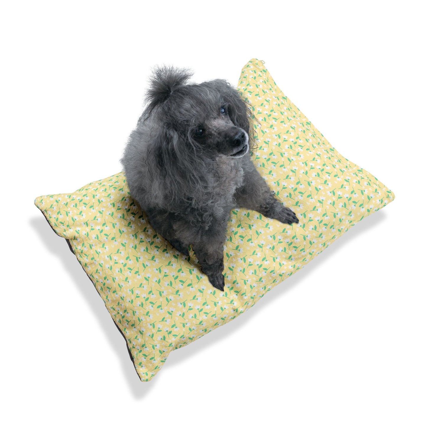 Cozy Floral Pet Bed for Small Dogs and Cats, Comfortable Pet Cushion, Spring Decor, Perfect Gift for Pet Lovers, Machine Washable