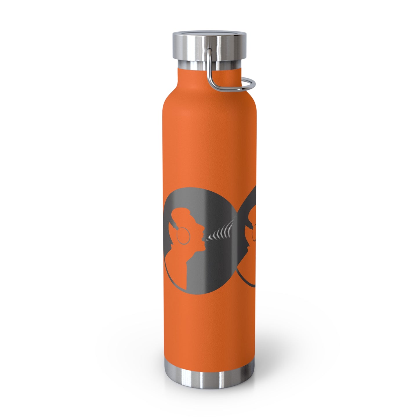 Stylish Copper Insulated Water Bottle for On-the-Go Hydration | Fitness, Travel, Eco-Friendly Gift, Unique Design, 22oz