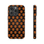 Halloween Skull Phone Case, Spooky Mobile Cover, Trick or Treat Accessory, Goth Gift, Skull Pattern Design