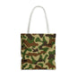 Camouflage Print Tote Bag, Stylish Shopping Bag, Everyday Use, Gym Tote, Eco-Friendly, Travel Accessory