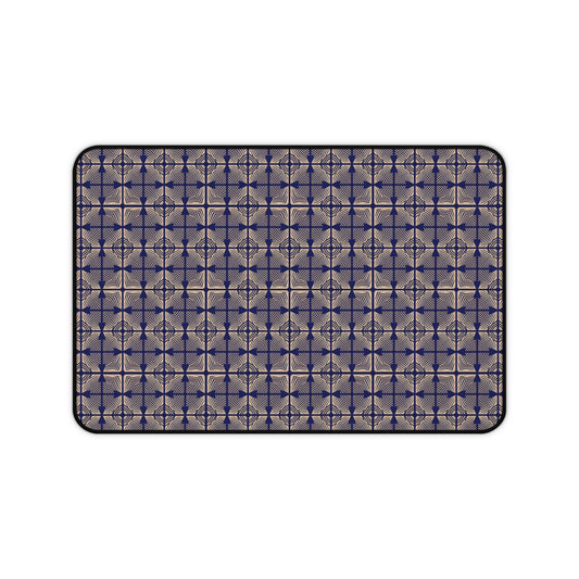 Elegant Geometric Desk Mat for Stylish Workspaces