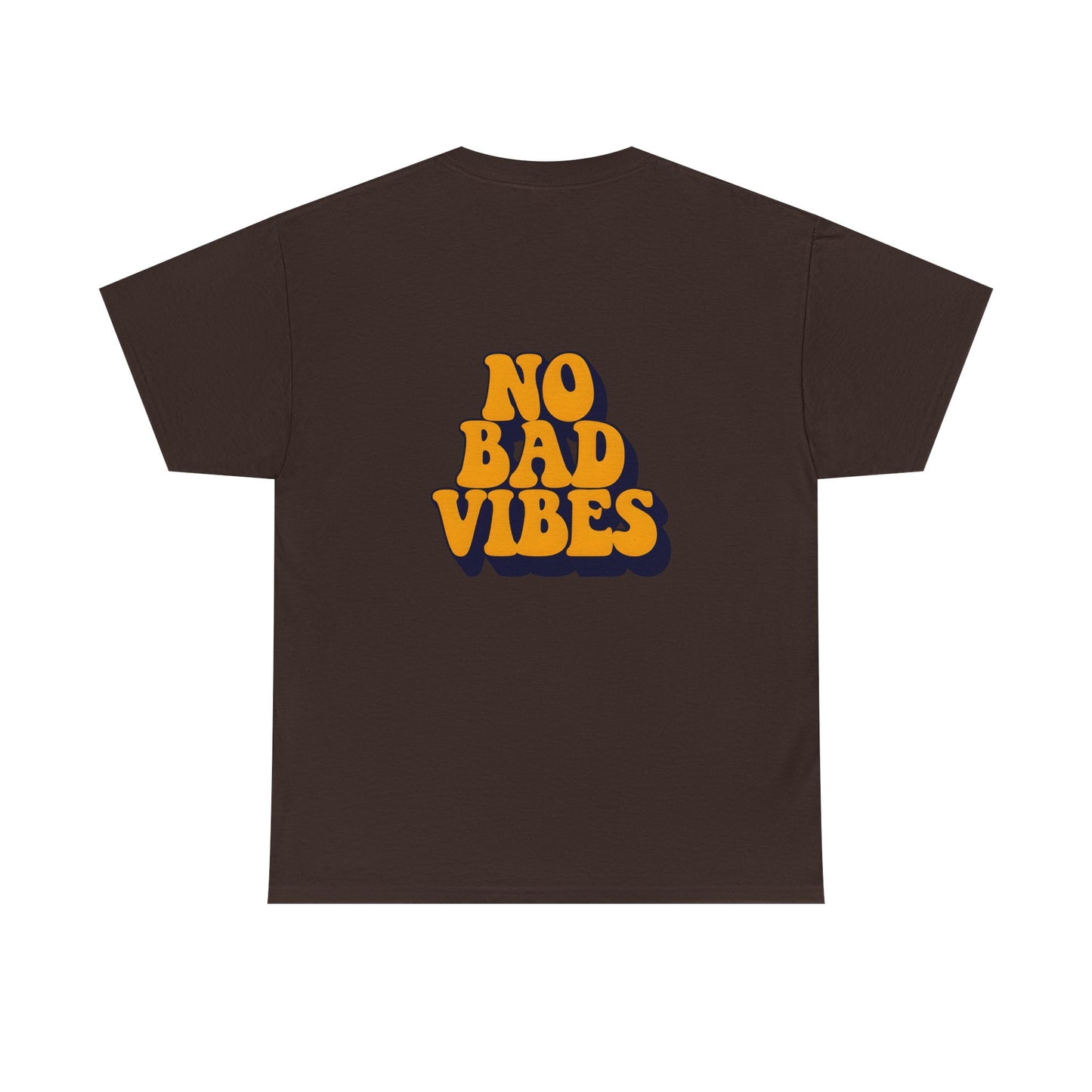 Good Vibes Only Unisex Heavy Cotton Tee, Casual Tee, Positive Message Shirt, Summer Fashion, Gift for Friends, Outdoor Wear