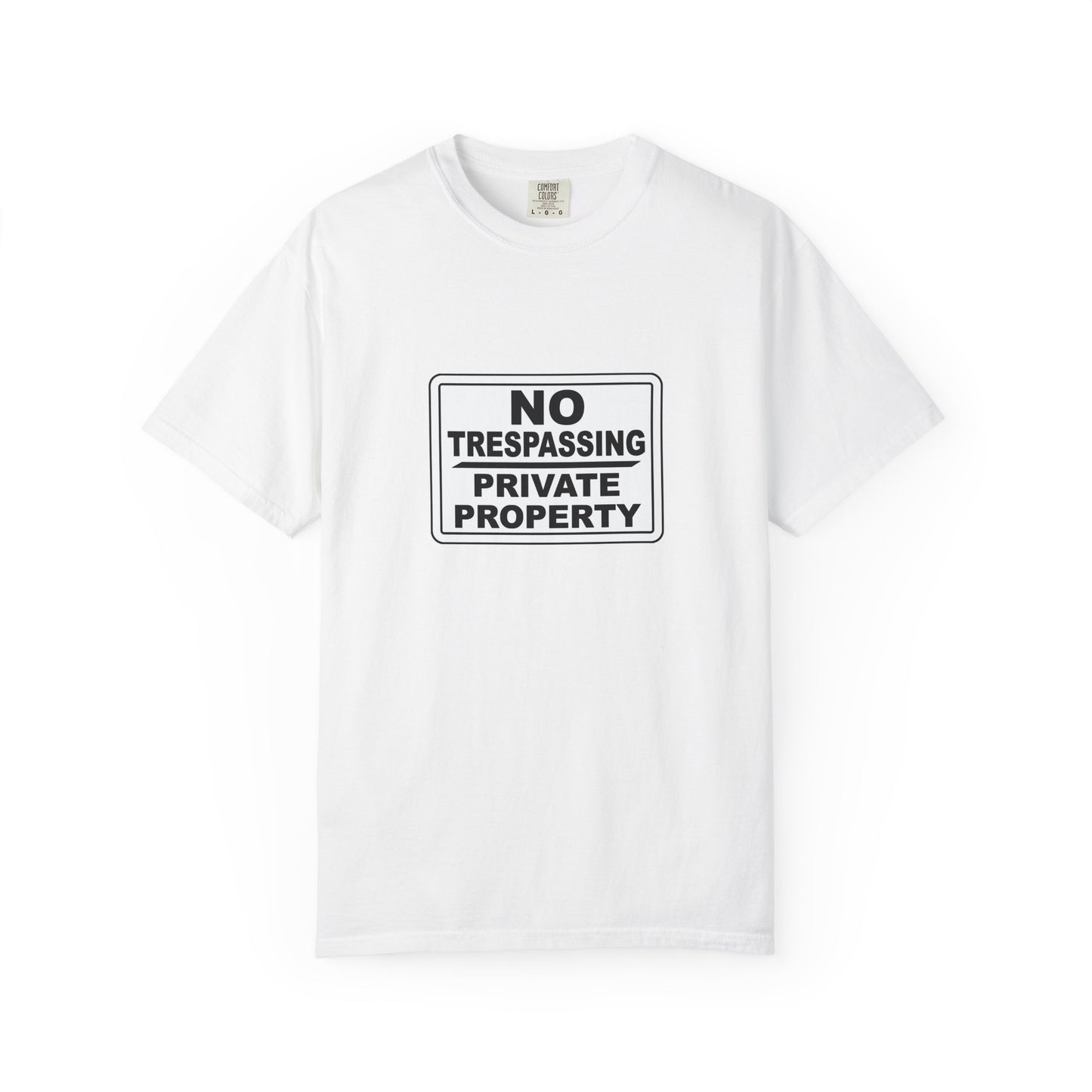 Unisex Garment-Dyed T-Shirt with Bold 'No Trespassing' Design | Casual Wear, Gift for Outdoors Lovers, Funny Shirt, Statement Tee, [...]