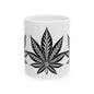 Stylish Cannabis Mug | Unique Gift for Coffee Lovers | 11oz, 15oz | Perfect for 420 Celebrations, Housewarming, or Daily Use