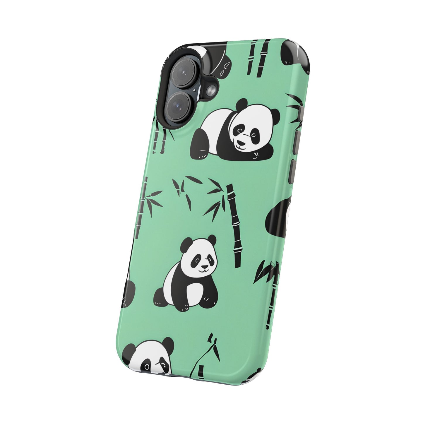 Panda Bamboo Magnetic Impact-Resistant Phone Case