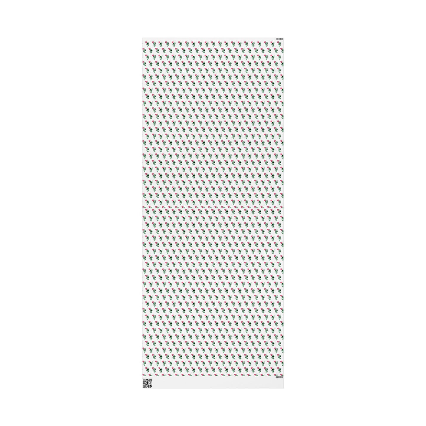 Wrapping Paper – Cute Green Alien with Pink Heart Pattern, Cute Gift Wrap for Kids & Baby Showers