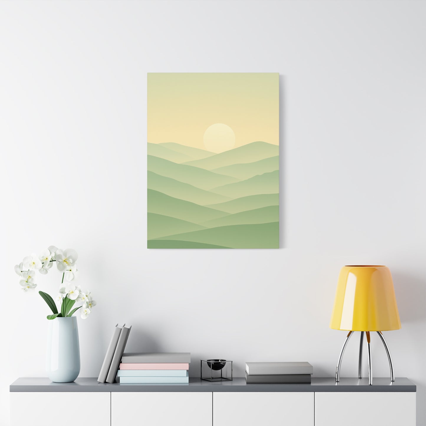 Matte Canvas, Stretched, 1.25" Sunset or Sunrise