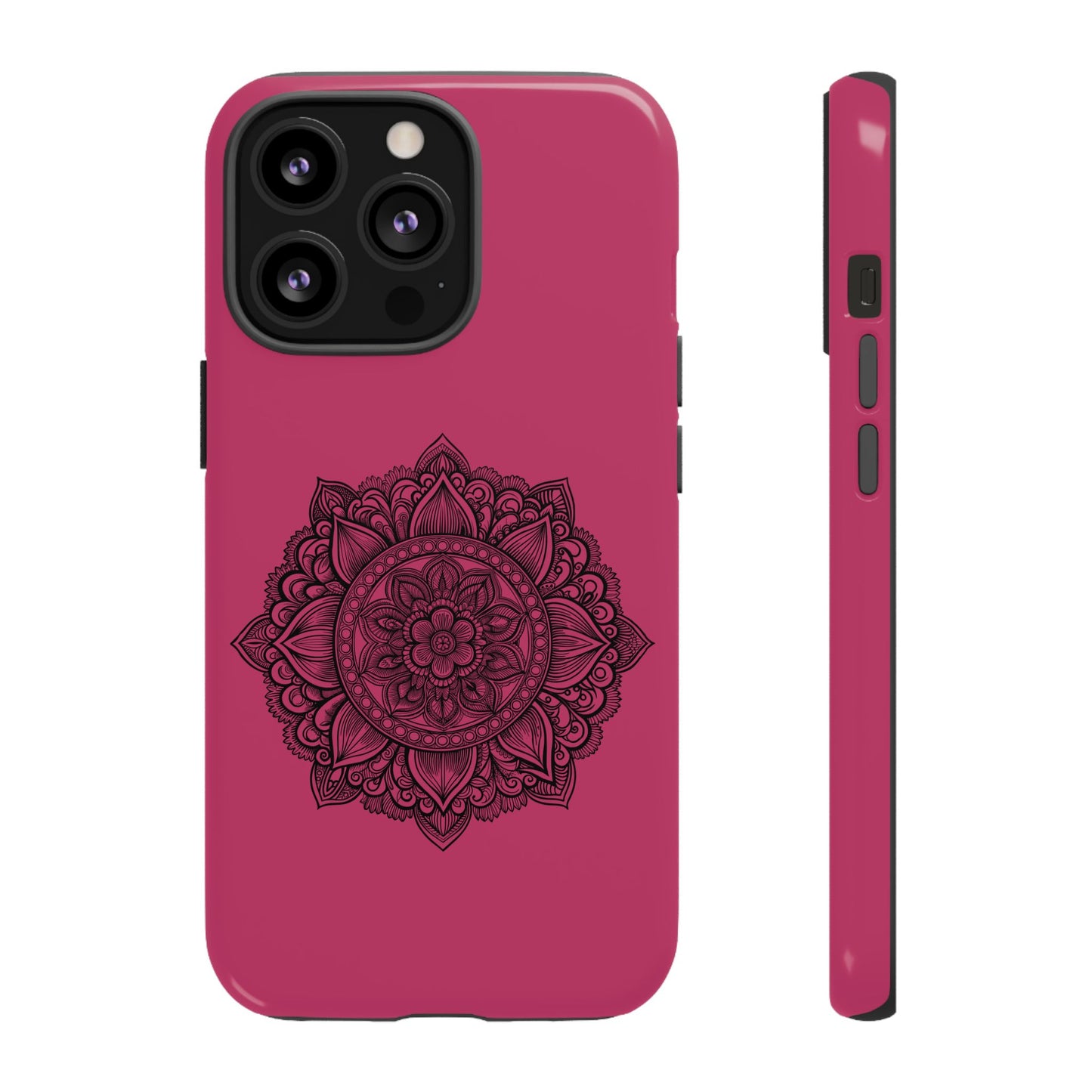 Vibrant Mandala Phone Case, Artistic Protection Cover, Gift for Her, Trendy Accessories, Birthday or Holiday Present