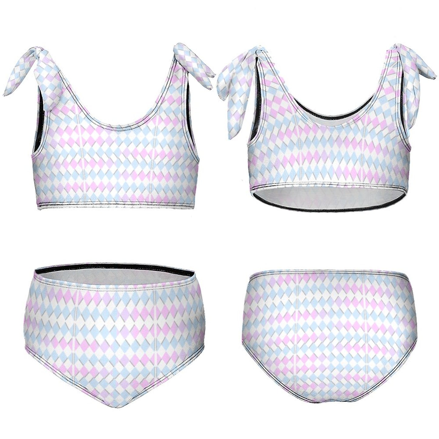 Beach Sports 2-Piece Swimsuit for Girls