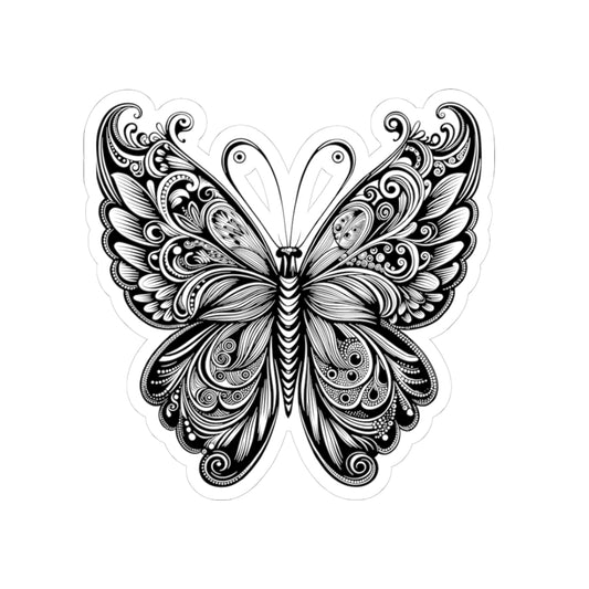 Beautiful Butterfly Kiss-Cut Stickers, Floral Decor, Laptop, Scrapbooking, [...]