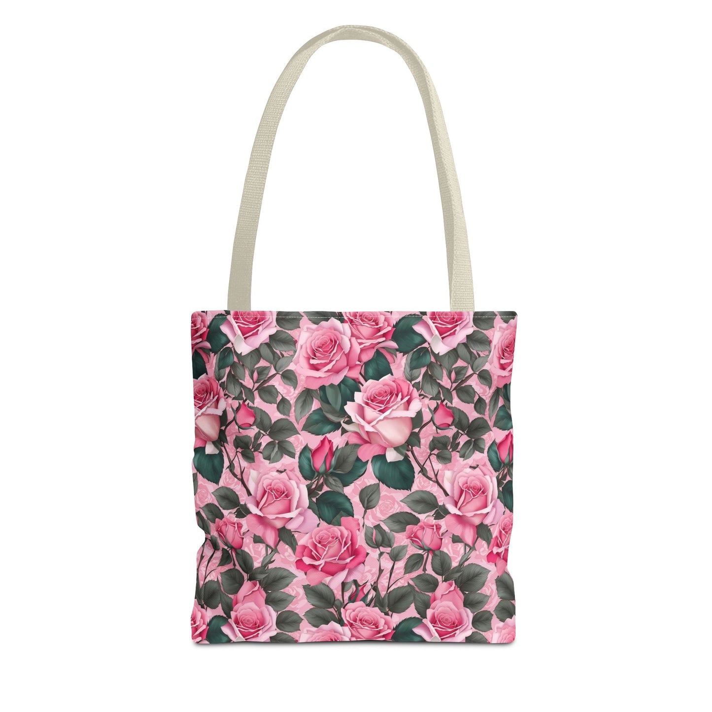 Pretty Pink Floral Tote Bag, Stylish Reusable Bag, Shopping Tote, Gift for Her, Eco-Friendly, Mother's Day Gift