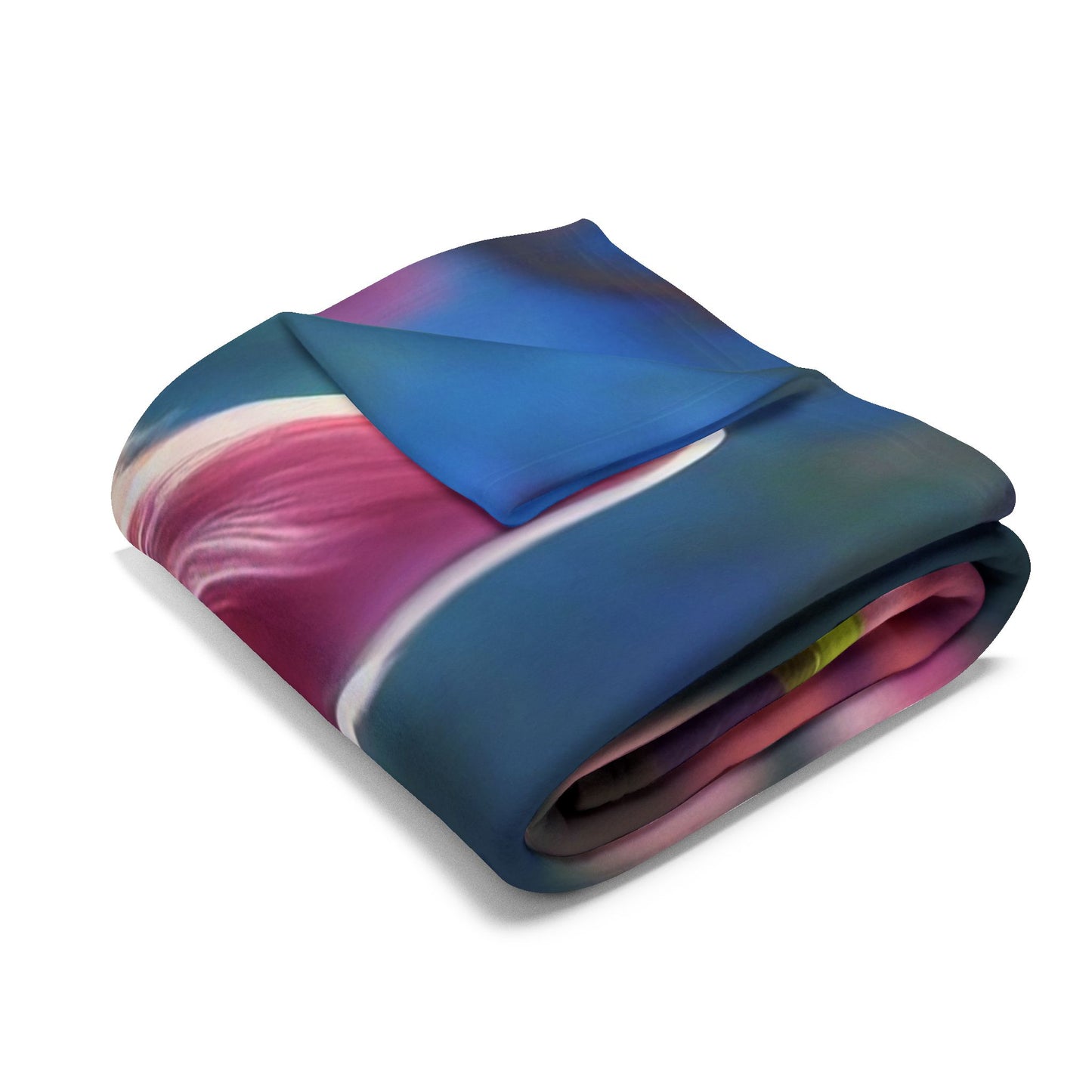 Cozy Cat-Themed Fleece Blanket, Cute Cat Gift, Floral Throw Blanket, Pet Lover Decor, Cat Lover Gift, Home Comforts