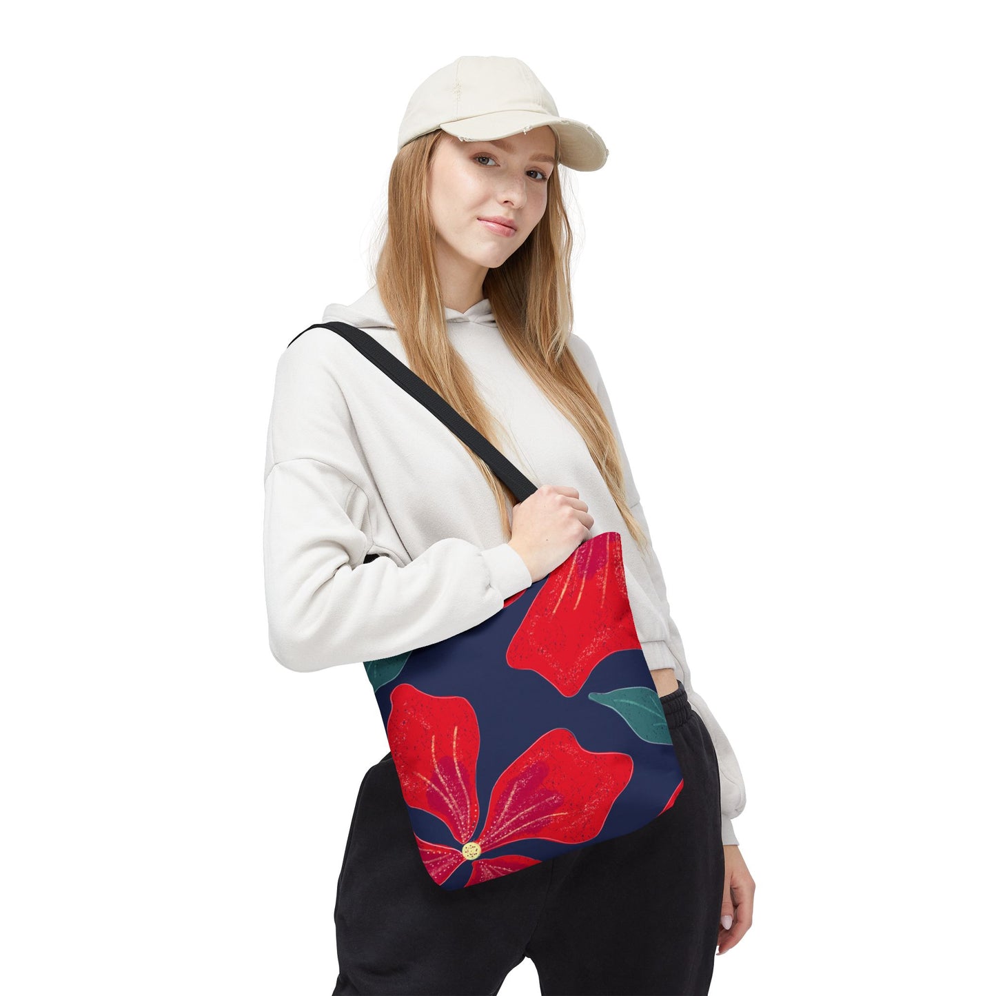 Vibrant Floral Tote Bag, Stylish Shopping Bag, Eco-Friendly Handbag, Chic Summer Tote, Perfect Gift for Her