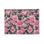 Floral Accessory Pouch - Perfect for Travel, Makeup, and Organizing, Gifts for Her, Bridal Accessories, Rose Pattern Clutch