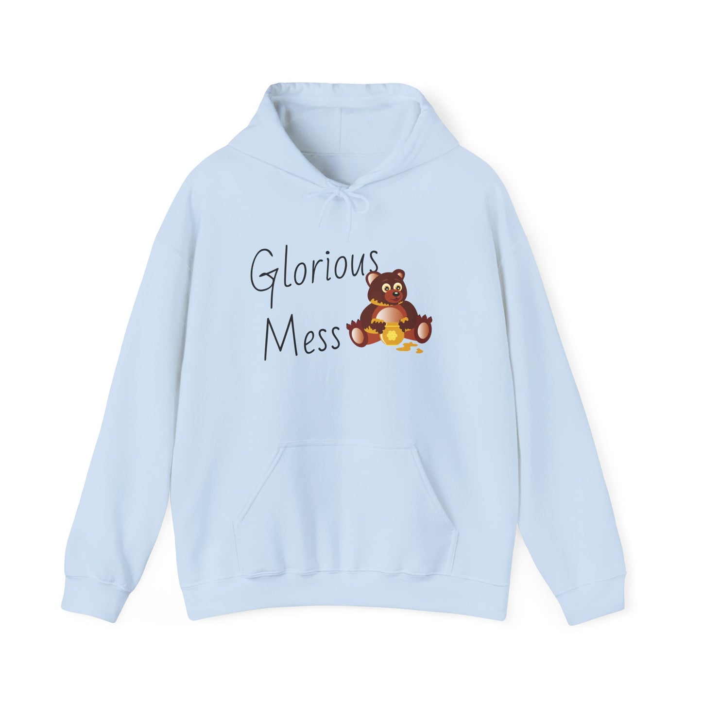 Glorious Mess Hoodie | Cute Bear Sweatshirt | Cozy Unisex Pullover for All Seasons | Perfect Gift for Friends & Birthdays | Funny [...]