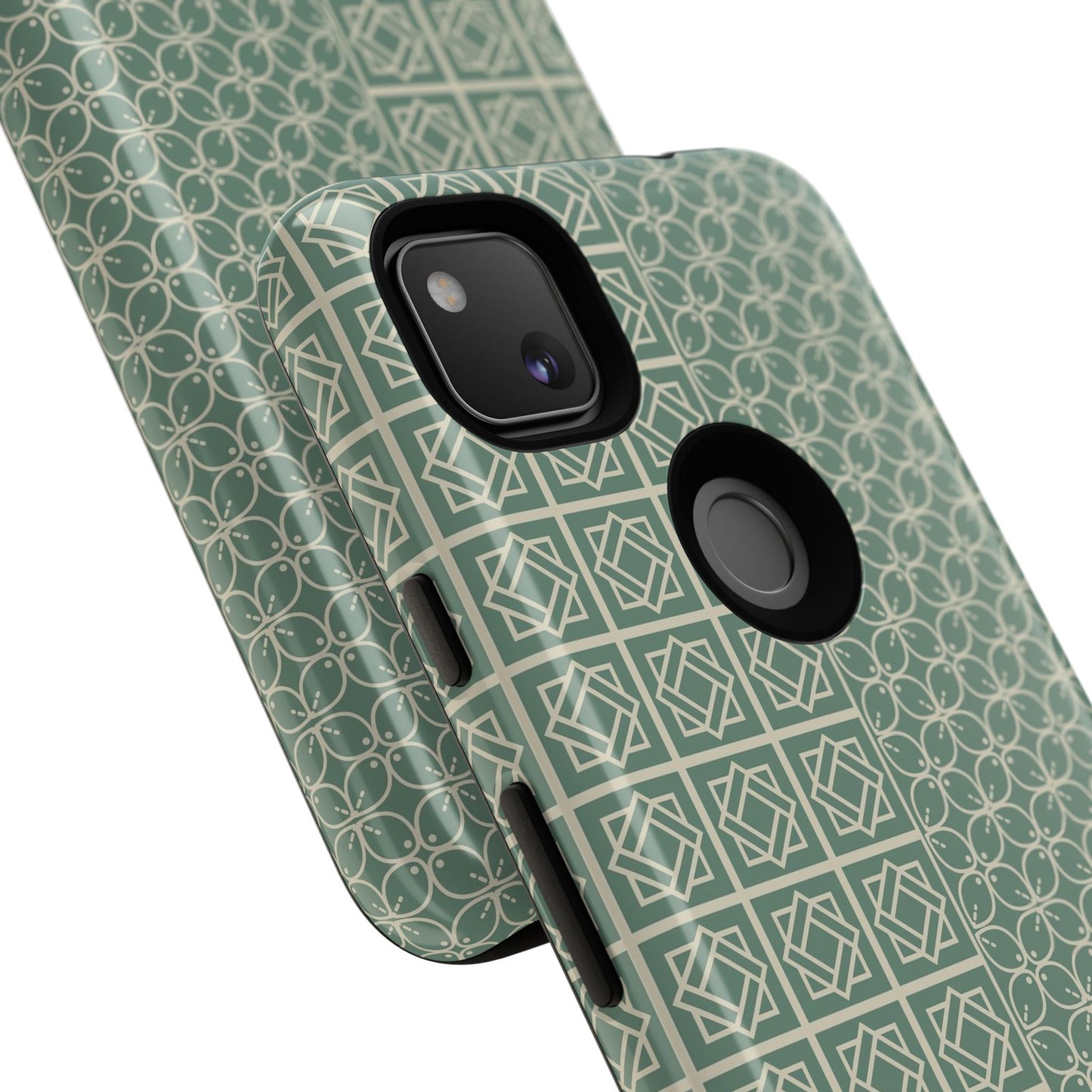 Stylish Phone Case with Geometric Patterns, Tough Cases, Durable Cell Phone Cover, Trendy Smartphone Accessory, Functional Gift Idea