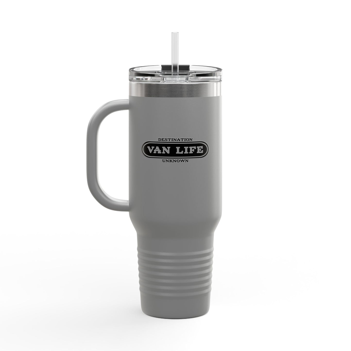 Van Life Insulated Travel Mug, 40oz | Adventure Coffee Cup, Road Trip Gift, Camping Beverage Tumbler, Outdoor Hydration