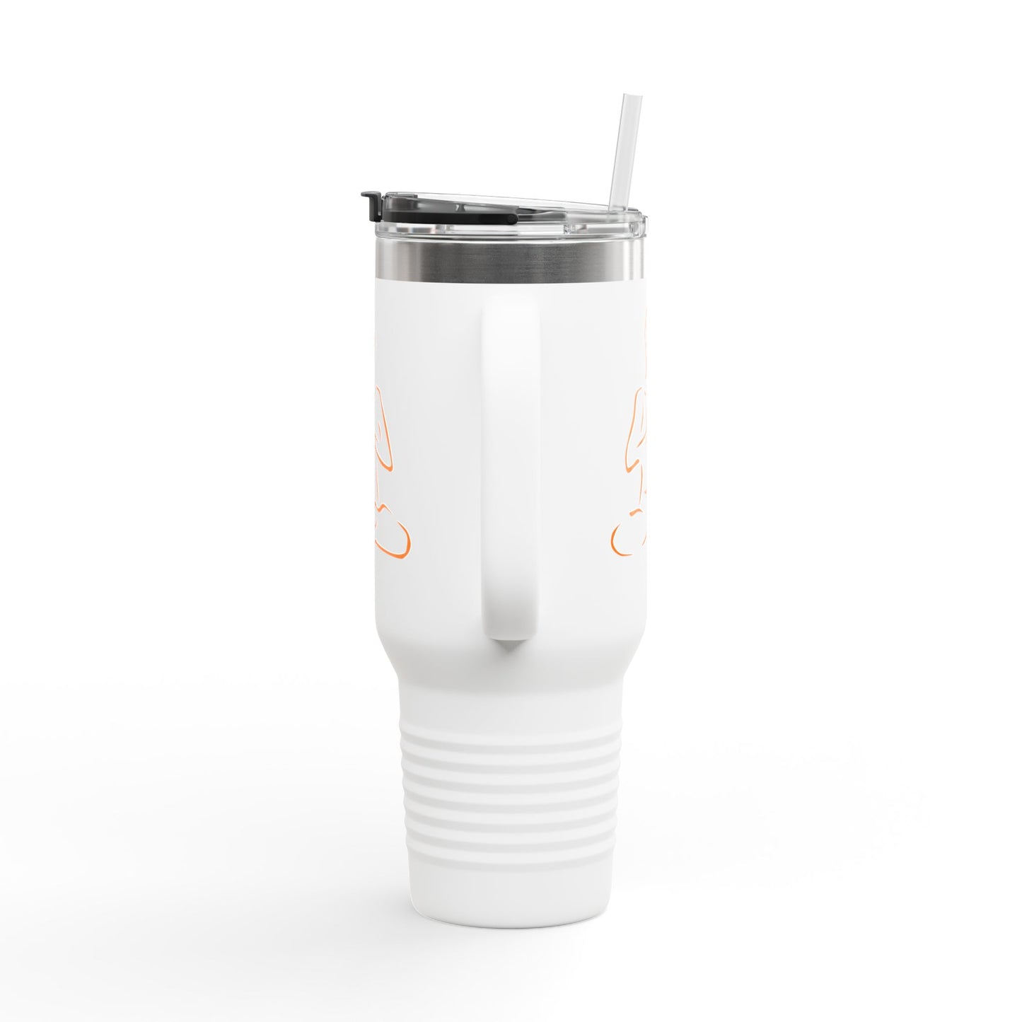 Mindful Travel Mug, Zen Coffee Cup, 40oz Insulated Flask, Inspirational Drinkware, Yoga Gift, Eco-Friendly Travel Tumbler