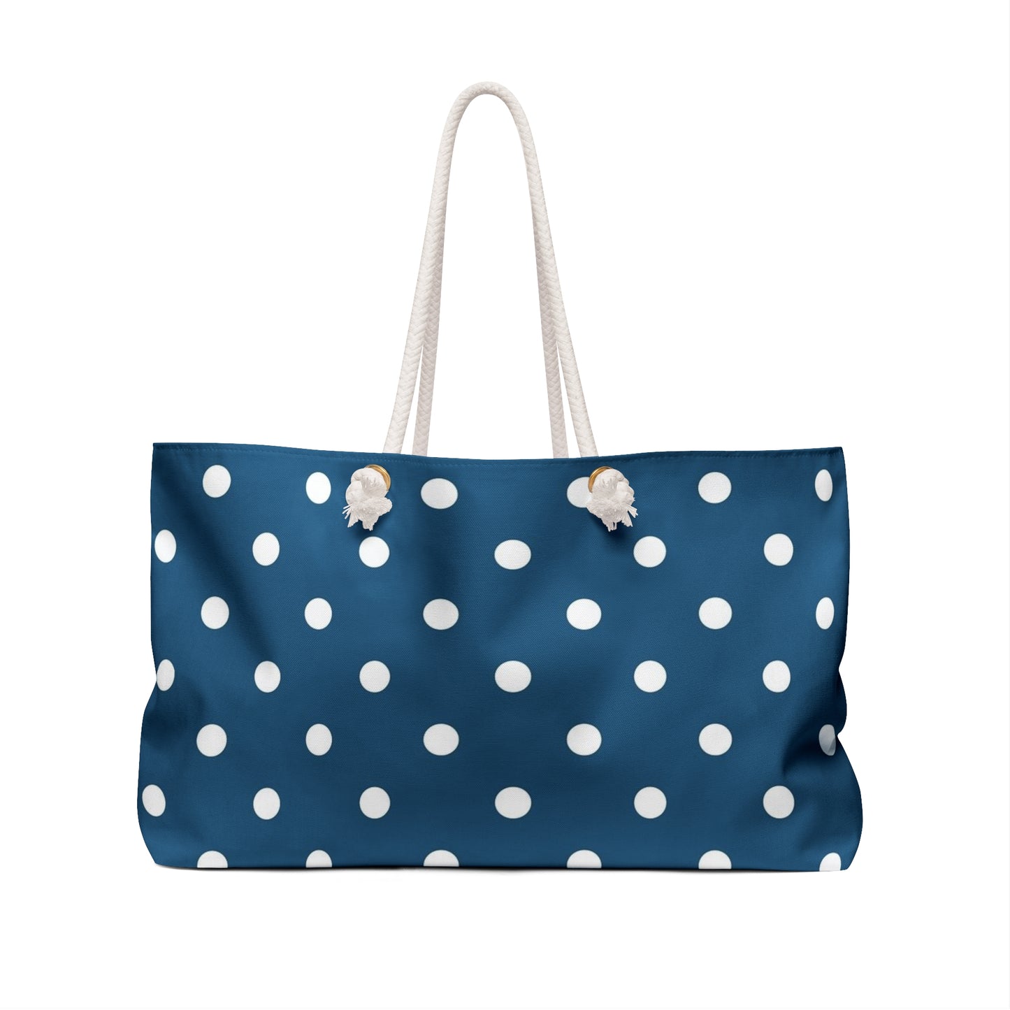 Polka Dot Weekender Bag | Stylish Travel Tote, Perfect for Weekend Getaways, Gym, Beach, and Everyday Use, Chic Polka Dots Design